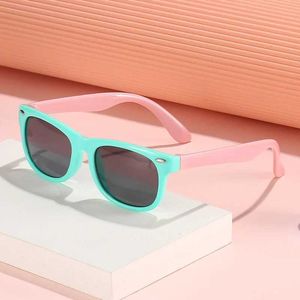 Occhiali da sole silicone occhiali da sole per bambini non polari classici occhiali da sole per bambini per ragazzi e ragazze D240514