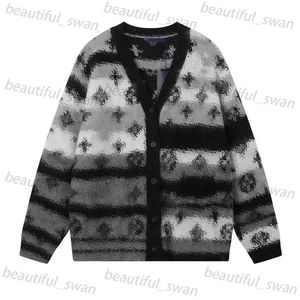 Męskie bluzy bluzy swetry bluzy litera Jacquard luźność swetra sweter pullover swobodne okrąg