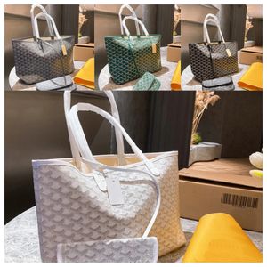 2024 New Goyar Bag Designer Women Shopping tote Handbag Famous Fashion Go Large Yard Capacity Colorful Shoulder Goyar Bag Beach Bags Green Wallet Goyatd Bag 766 828