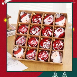 Decoração de festa decorações festivas para o Natal pendurado em elementos temáticos de aplicação bolas