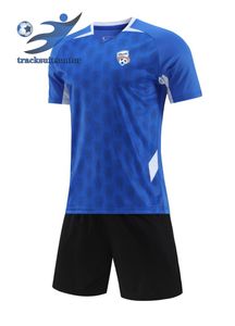 Adelaide United FC Men Childrentracksuits hochwertiger Freizeitsport-Kurzarmanzug Outdoor-Trainingsanzüge mit kurzen Ärmeln und dünnen schnellen trocknenden T-Shirts