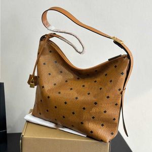 10A Fashion Croissant Crossbody Genuine Dumpling Sheepskin Unisex Crossbody Bag 240115 Oblique Span Horn Hobo Bags Purse Leather Casual Hexb