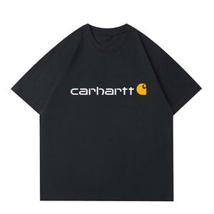 YFHS -Designer Mode Kurzärmeled T -Shirts Werkzeug Carhartte Herren -Top -Marke Kleidung Sommer Lose Freizeitmänner Alle Baumwolle