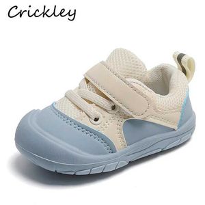 Sneakers 2022 Mesh Childrens Sports Shoes Soft and Lightweight Baby Boys Girls Breathable Non slip Preschool Casual d240515