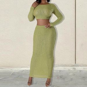 Summer Dress Beach 2024 Swim Wear Cover Up Bathroom Long Female Outfits Swimsuit Backless Striped Sleeved Commuting Skirt