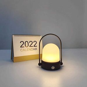 Table Lamps Handheld Desktop Lamps Warm White Indoor Outdoor Home Decoration Table Lamp Light LED Stepless Dimming Touch Button USB Interfa