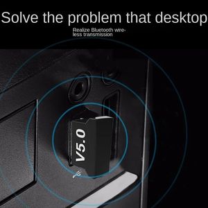 2024 USB Bluetooth Adapter BT 5.0 for PC Laptop Speaker Wireless Mouse Dongles Computer Earphone BLE Mini Sender Audio Receiver for
