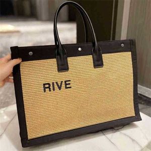 Hip Shoulder Bag RIVE Weaven Shopping Bag Fashion Designer Handbags Letter Tote Bags Shoulderbag Women Crossbody Quilted Purses Wallet 0510