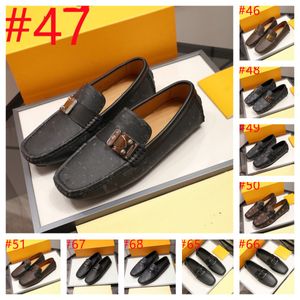 68Model Large Size 46 Men's Designer Loafers Soft Moccasins High Quality Spring Autumn Genuine Leather Shoe Men Casual Flats Driving Shoes Size 38-46