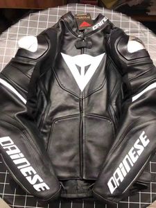 Daine Racing Suitdenis Motorcycle Riding Suit Racingセットメンズ重いオートバイライダーレディース冬の防水暖かい革張りの革CO5v8l
