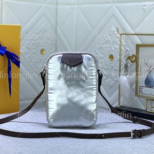 luksusowa torba na iPhone mini pikowane torba sprzęgła designer torebka sliver crossbody torebka haftowe torby na ramię Man Bawełna ubrania płótno torebki ekonylowe