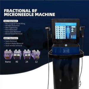 High quality Microneedling Fractional RF Machine Morpheus 8 Acne Scar Removal RF Skin Rejuvenation Anti-aging t 2 Handles Work Together beauty machine