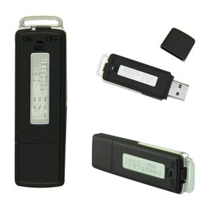 Gravador 8 GB de memória USB Voice Recorder Recarregável Recorder Digital Memory Memory Stick Dictaphone 8GB Pendrive PQ131