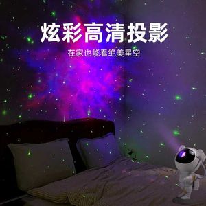 Table Lamps Creative Astronaut Star Sky Projection Lamp Mantian Star Projection Atmosphere Lamp Astronaut Tiktok Birthday Gift Cross border