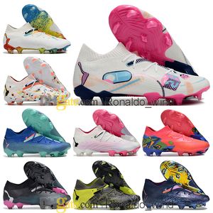 Gift Bag Mens High Ankle Football Boots Futures 2024 Ultra Ultimate FG Firm Ground Cleats Neymar Combat Soccer Shoes Tops Outdoor Trainers Botas De Futbol