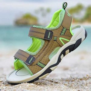 صندل الحجم 25-37 الصيف في الهواء الطلق شاطئ الفتاة أحذية الأطفال الأحذية الترفيهية المصمم الترفيه