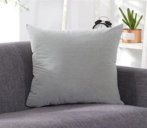 Solid Color Throw Pillow Coat Cushion Sofa Office Waist Backrest 37250A8428195
