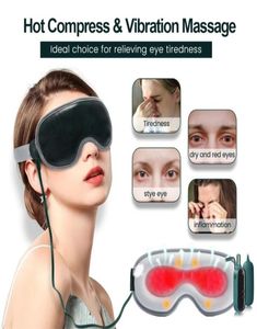 3D Heated Eye Mask Electric Portable Eye Massager Blindfold USB Sleeping Mask Dry Eyes Blepharitis Fatigue Relief Eye Protection 24844857