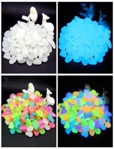 50pcs Glow in the Dark Stones Luminous Pebbles Rocks Stone for Garden Plants Ornaments Walkways Aquarium Fish Tank Party Decor9422190