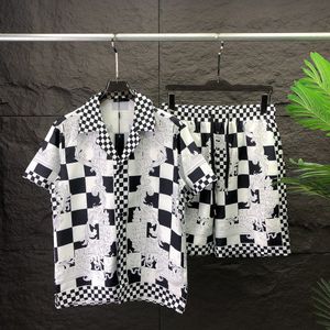 Casa Blanca Man T -koszulka Zestaw Masao San Print Mens Casual Shirt i krótkie kobiety luźne jedwabna koszula