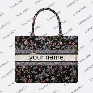 Book TOTEE embroidery Customized name letter and tiger High quality designer handbags Festival Gifts luxury purses woman handbag shoulder bags designers women-4