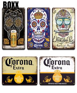 NEW Corona Extra Beer Poster Cover Wall Decor Metal Sign Vintage Pub Bar Restroom Home Beach Living Room Decoration Tin Signs1652843