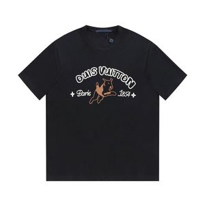 Męskie projektantki Kobiety Krótka letnia moda drukowana koszula swobodna z marką Wysokiej jakości projektanci T-shirt Hip Hop Streetwear Tshirts01807