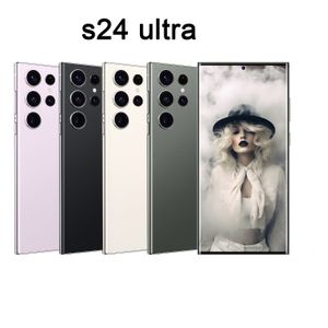 S24 Ultra S23 smartfon S24 Ultra Android Octa Core 6,8 cala 256 GB 512GB 1TB Punch-Hole Pełny dotyk Ekran twarzy Odblokowany 13MP kamera GPS HD Wyświetlacz angielskie telefony