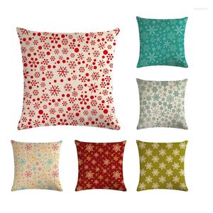 Pillow High Quality Cover Star Snowflake Geometric Custom Linen Throw Pillows Letter Pillowcase Decorative ZY731