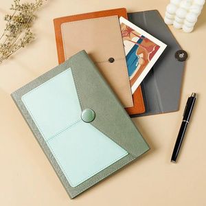 Высокий бизнес A5 Notebook Gift Box Set Simple и индивидуальные подарки конференции логотип Buckle Brackable Блокнот