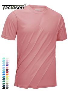 Tacvasen Upf 50 Summer Performance T-shirts Mens Sun Protection Tee Shirts Gym Sports Athletic Running Swim Casual T-Shirt Topps 240515