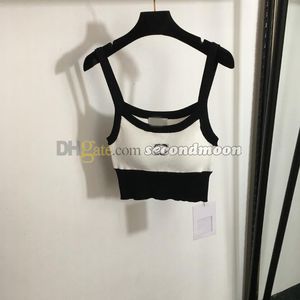 Kadınlar Spor Camis Mektupları Baskı Tankları Top Yazı Nefes Alabaş Kurtimo Yastıklı Tasarımcı Yelek