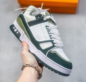 utskrift designer skor sneaker älskar casual skor för män skor tränare utomhus skor tränare sko plattform skor kalvskinn läder abloh överlagrar z1