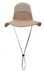 Cappello da sole per uomo e donna per esterni per la protezione UV traspirante boonie largo cappelli a secchio brim per pescare escursioni4430219