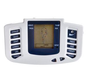 Hela elektriska muskelstimulatorer Body Relax Slimming Massager Massage Pulse Tens Acupuncture Therapy Machine6686913
