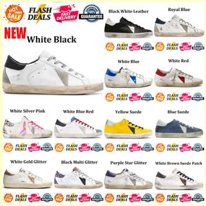 New Designer Shoes Golden women super star brand men casual new release luxury shoe Italy sneakers sequin white do old dirty casual shoe lace up woman man unisex