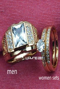Männer Frauen Ringpaar Ringe Hochzeits- oder Verlobungsringe Männer Größe 8 bis 15 Frauen Größe 5 bis 10 R2062806178411