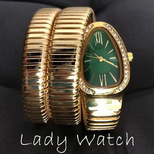 Watches high quality women luxery Watch womans watch 32MM alloy bezel glass mirror Quartz movement electronic watches casual Fashion gift Ladies watch snake watch