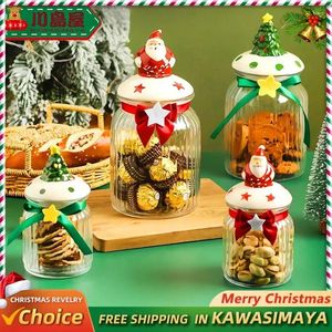Servis Kawasimaya julglas tät kan betygsätta söt godis kex mellanmål förvaring