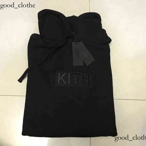 Kith Hoodie Designer Hoodie Nakış Sweatshirts Erkek Kadın Kutu Kutu Kapşonlu Sweatshirt Kalitesi Etiket Ceket Yüksek Erkekler ve Kadınlar Moda Hoodie Kith Gömlek 534