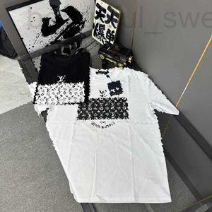 Männer Plus-T-Shirts Polos Designer der gleiche Sommer gedruckt kurz Ärmeln lose und vielseitige Freizeitmodemarke, neues reines Baumwollrundhals-T-Shirt für Männer F4LP