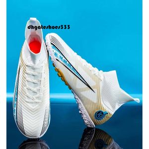 sapatos homens homens homens sapatos FG/TF Treinamento esportivo Cleats de futebol tênis de futebol tornozelo por atacado unissex ao ar livre Ultralight