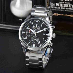 2024 New Mens Full Function Business Watch Quartz Night Light Calendar Fashion Belt