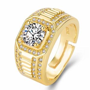 Diamond Ring für Männer und Frauen Fashion Classic Moissanite Ring für Frauen und Mädchen Valentinstag Engagement Designer Schmuckgeschenk (Sendengeschenkschachtel)