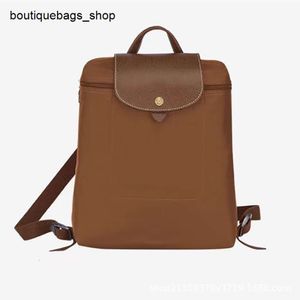 Роскошная кожаная дизайнерская бренда женская сумка для сумки с двойным плечом Нейлоновый водонепроницаемый складной рюкзак42F1