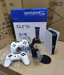 Game Station 5 USB Wired Console видеоигр с 200 Classic Games 8 BIT GS5 TV Consola Retro Handheld Player AV output9826964