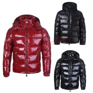 Designer Mens Jacket Shiny Matte Winter Windproof Warm Down Jacket Huvjackor Par Luxury Brand Outdoor Jackets New Designers Woman's Outerwear