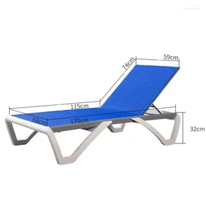 Lägermöbler bn utomhus återkommande fritid pool semester strand säng stol modern plaststolar för solstol