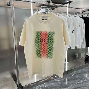 Designer's Classic New Summer Printed Men's and Women's Letter Loose with the Same Fashion Short-sleeved Couple Casual T-shirt