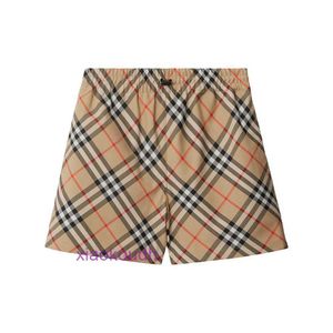 AAA Burbry Designer New Summer Classic Plaid Casual Pants Womens Shorts 8088290b9368 Trend Running Loose Athletic Shorts